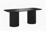 Стол Идрис керамика черный камень